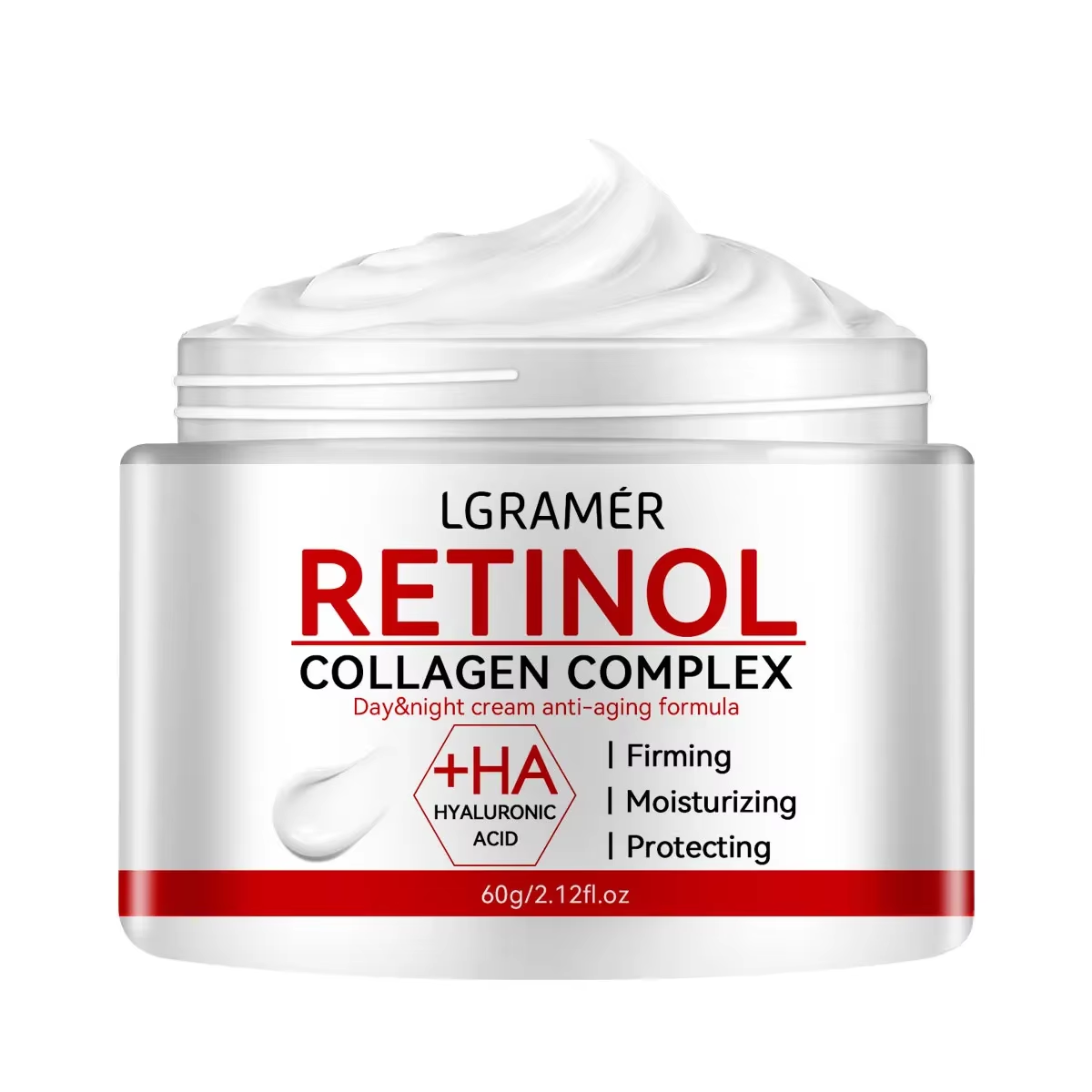 Skincare Retinol - Krem kolagenowy liftingujący i ujędrniający z
