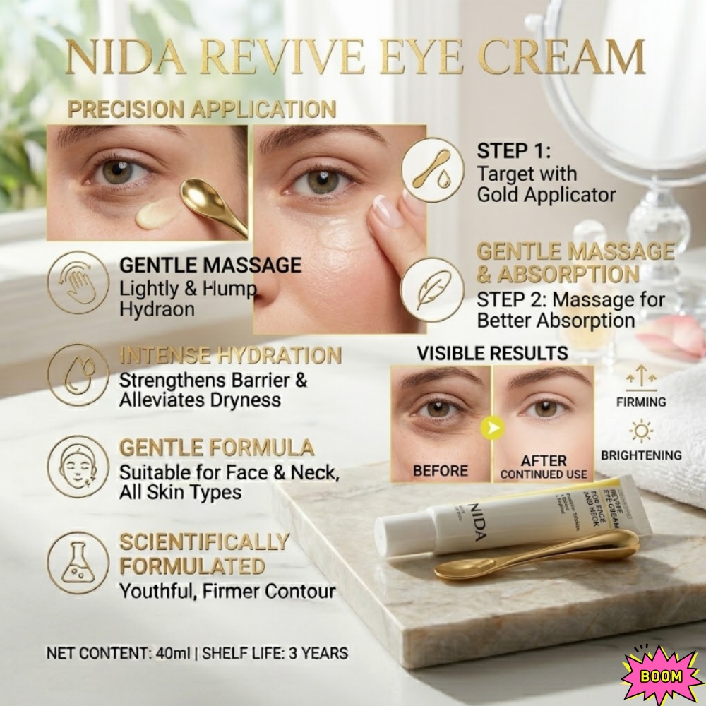 NIDA Retinol Peptide Eye Cream – Skincare Retinol recenzja i cena