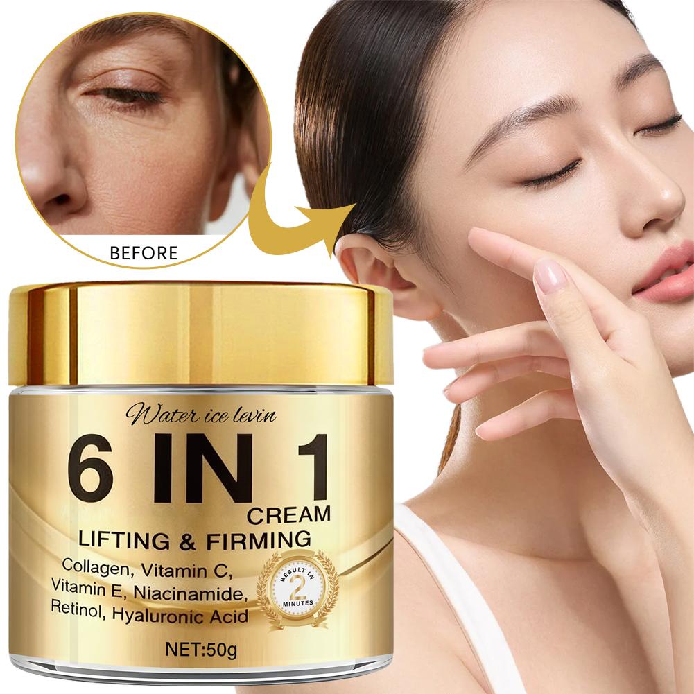 6 W 1 Krem do twarzy z kolagen – Skincare Retinol recenzja i cena