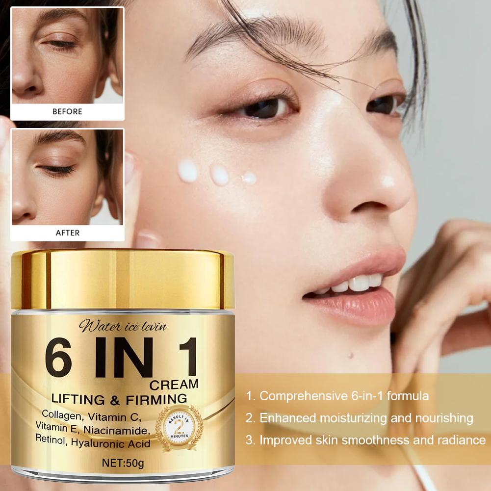 6 W 1 Krem do twarzy z kolagen – Skincare Retinol recenzja i cena